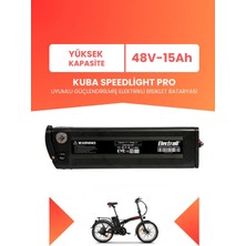 Electroll Kuba Speedlight Pro Uyumlu 36V 15AH (Yüksek Kapasite) Güçlendirilmiş Elektrikli Bisiklet Bataryası