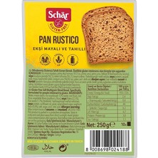 Schar Schär Pan Rustico Glütensiz Ekşi Mayalı ve Tahıllı Ekmek 250 gr