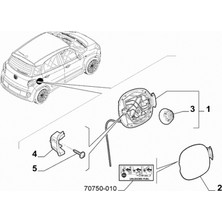 TŞT Fiat Linea/fiorino Ön Tampon Braketi Şase Ucu  Sol 2007  (Oem No:  52142371)