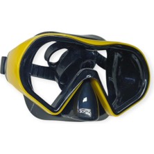 Arenes Star Diving Dalış Maskesi Yetişkin - 51702-SARI (Lisinya)