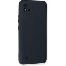 Najmaddin Newface Realme C11 2021 Kılıf Nano Içi Kadife Silikon - Lacivert