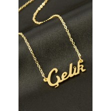 Bijuteri Net Çelik Isimli Kolye