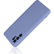 Najmaddin Newface Oppo Reno 6 Kılıf Nano Içi Kadife Silikon - Lila