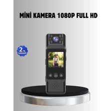 K-Yonlineticaret 180° Döner Lensli Mini Kamera 1080P Full Hd Hareket Algılama 1200MAH