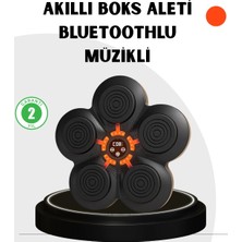 K-Yonlineticaret Evde Fitness Için Akıllı Boks Makinesi Işıklı Vuruş Noktalı Bluetoothlu