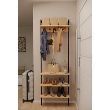 Solto Home AE11-14 Remo Metal Portmanto | Duvara Monte Vestiyer & Ayakkabılık