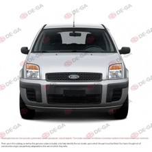 TŞT Ford Fiesta Arka Tampon Demiri 2002- (Oem No:  2S6117970AC)