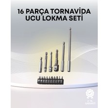 K-Yonlineticaret Metal Gövdeli 16LI Bits Seti Çok Fonksiyonlu Tamir Aleti