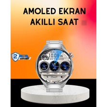 K-Yonlineticaret Akıllı Saat Amoled Ekran Bluetooth Aramalı – Nabız, Uyku ve Spor Takipli