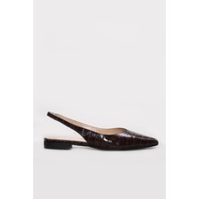 Fast Step Hakiki Deri  Kadın Babet Ayakkabı 019ZA26-520