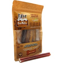 Eva & Wall-e Köpek Ödül Çubukları Dana Kamış Bully Stick , Taze Kamış Köpek Kemiği Çiğneme Garantili 3 Adet