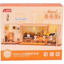 HK133 Jaki Büyük Yıldız Müzik Odası 256 Parça Block Oyuncak