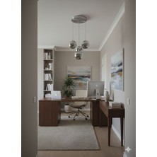 Işıltı Glop Cam  4'lü Füme Rengi