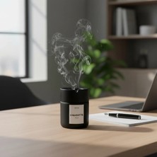 K-Yonlineticaret Siyah Cam Küllük