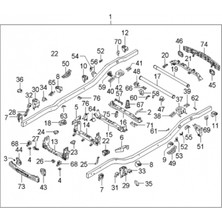 TŞT Kia Sorento Ön Tampon Demiri 2006 (Oem No:  865303E500)