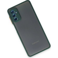 Najmaddin Newface Samsung Galaxy M52 5g Kılıf Montreal Silikon Kapak - Yeşil