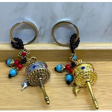 K-Yonlineticaret Metal Feng Shui Şans Çarkı Anahtarlık Model 3