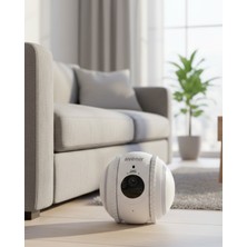 Mestore Yapay Zekalı Güvenlik Kamerası Çift Yönlü Ses ve Gece Görüş Özelliği