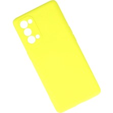 Najmaddin Newface Oppo Reno 5 Pro Kılıf First Silikon - Sarı