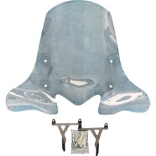 Moparsan Hero Dash 125 22-24 Uyumlu 4mm Şeffaf Ön Cam Siperlik