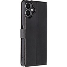 Herşeytrend Samsung Galaxy A06 Kılıf Trend S Plus Kapaklı Kılıf - Siyah