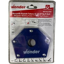 Manyetik Kaynak Tutucu, 22.67 Kg, 30-45-60-75-90-105-120-135-150 Derece, 9 Açılı, Wonder