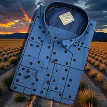 Eren Style Uzun Kol Linen Keten Slim Fit 4 Mevsim Giyilebilen Pamuklu Gömlek
