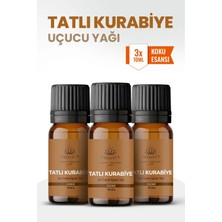 Aroviva Tatlı Kurabiye Oda Kokusu 3'lü Set – Buhurdanlık Yağı, Difüzör Esansı ve Esansiyel Uçucu Yağ