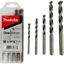 Makita D-30477 5 Parça Matkap Ucu Seti (5X85, 6X100, 8X110, 10X150, 12X150 Mm)