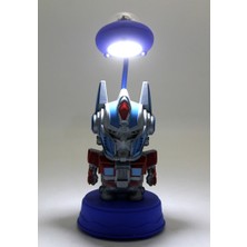 K-Yonlineticaret Transformers Masa Üstü Lamba USB Şarjlı Optimus Prime Model