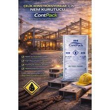 Nemtut Contpack Askılı Rutubet Nem Alıcı Engelleyici Konteyner Kurutucu Terleme Önleyici 3 Paket 1140 gr