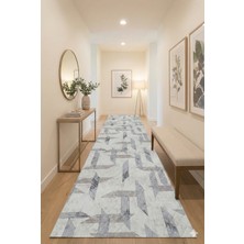 Swan Home Kaymaz Tabanlı Yolluk Kesme Halı Salon Koridor Mutfak Yatak Odası Halısı SHJ93022 Bej