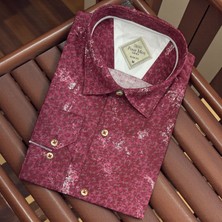 Eren Style Uzun Kol Linen Keten Slim Fit 4 Mevsim Giyilebilen Pamuklu Gömlek