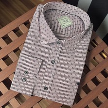 Eren Style Uzun Kol Linen Keten Slim Fit 4 Mevsim Giyilebilen Pamuklu Gömlek