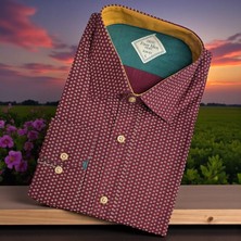 Eren Style Linen Pamuklu Keten Slim Fit 4 Mevsim Giyilebilen Tek Cepli Gömlek