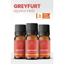 Aroviva Greyfurt Oda Kokusu 3'lü Set – Buhurdanlık Yağı, Difüzör Esansı ve Esansiyel Uçucu Yağ