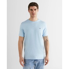 Gant Bisiklet Yaka Erkek Basic T-Shirt