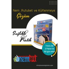 Nemtut Nem Tut Nem Giderici Rutubet Emici Koku Giderici Küf ve Korozyon Önleyici 20 kg 20 Kutu 40 Paket