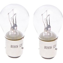 Bosch Stop Fren Ampulü Çift Duy Çapraz Tırnak | 2 Adet