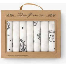 Müslin 7 Adet Bebek Ağız Mendili