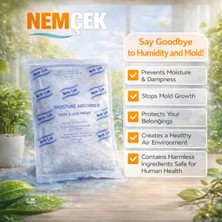 Nemtut Nemcek Moisture Dampness Corrosion, Vapor Condensation Absorber Remove Preventer (10 Pack) – 2500 gr