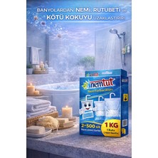Nemtut Banyolara Özel Nem Tutucu Rutubet Giderici 1 Kutu 2 Paket 1 kg