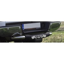 Aftermarket Ford Ranger T6 T7 T8 Arka Tampon Koruma Demiri Krom