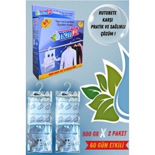 Nemtut Rutubet Giderici Nem Emici Koku Küf ve Korozyon Önleyici 1 Kutu 2 Paket 1 kg