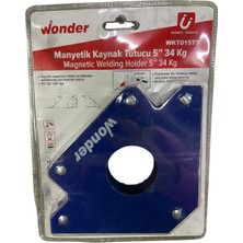 Manyetik Kaynak Tutucu, 5", 34 Kg, 45-90-135 Derece, Wonder WKT01575