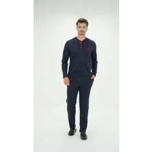 Azrlya D's Damat 01005 Uzun Kol Pijama Takımı