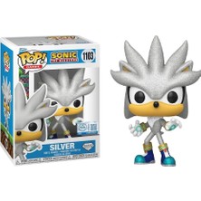 Funko Pop Sonic Silver Sonic Diamond Glitter