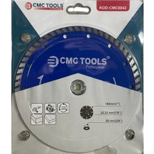 Cnc Cmc 6042 Turbo Elmas Testere, 180X22.23 Mm, 20 mm