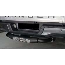 Aftermarket Ford Ranger T6 T7 T8 Arka Tampon Koruma Demiri Siyah