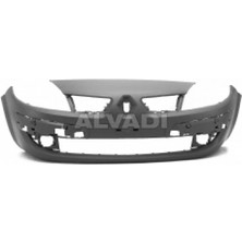 TŞT Renault Scenic Ön Tampon Delikli Sıyah 2005 2008- (Oem No:  7701477299)